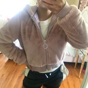 Forever 21 fur jacket